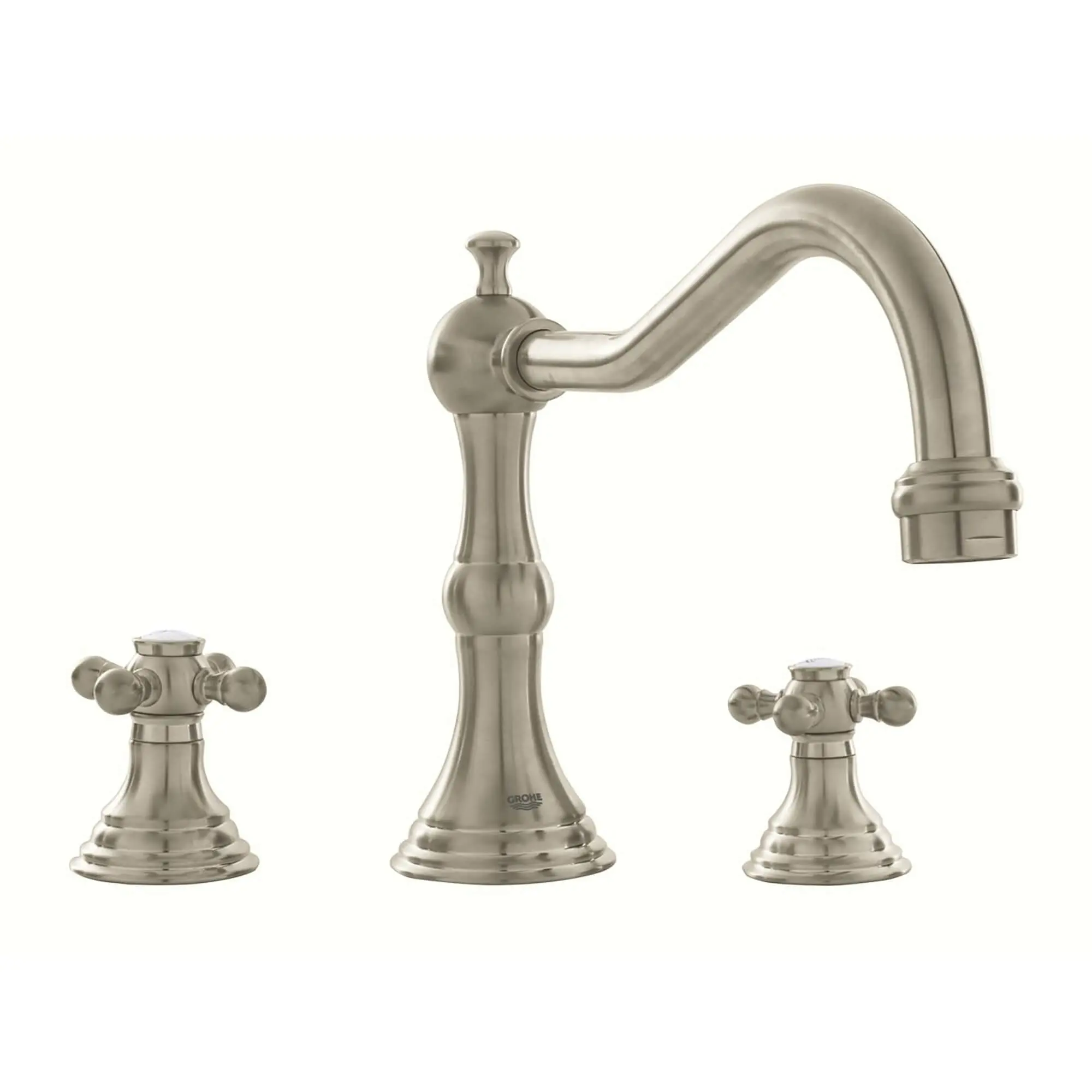 3-Hole 2-Handle Deck Mount Roman Tub Faucet